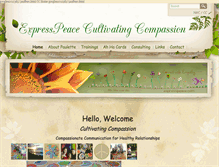 Tablet Screenshot of expresspeace.com